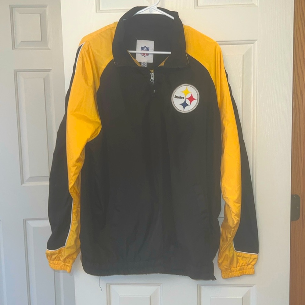 NFL Steelers Unisex quarter zip pullover